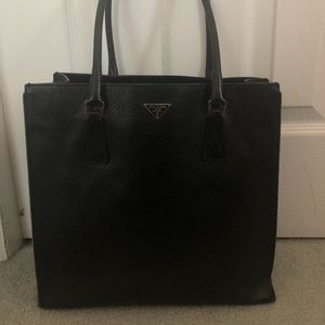 Authentic Vintage Prada Black Tote